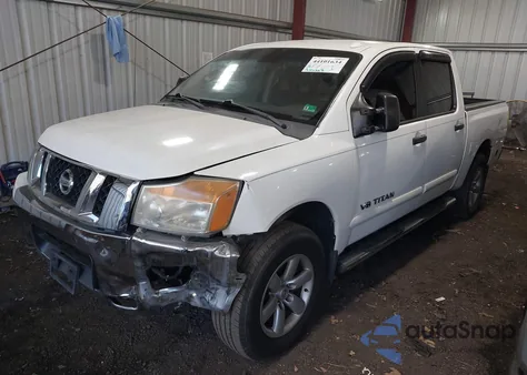2010 Nissan Titan Se from USA, damaged, VIN 1N6BA0EC2AN315778
